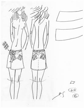 Skirt By William Shepherd Designs